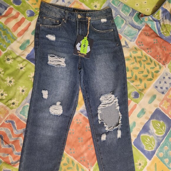 Indigo Rein denim jeans size 7 Repreve - Picture 1 of 6